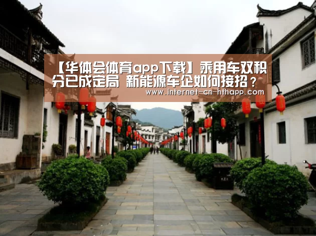 【华体会体育app下载】乘用车双积分已成定局 新能源车企如何接招?(图3) 华体会官网下载